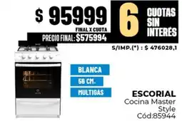 Diarco Escorial cocina master style oferta