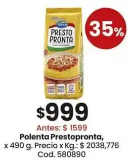 Coto Prestopronta polenta oferta