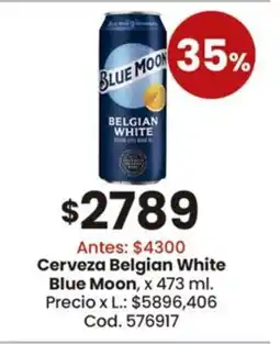 Coto Blue moon cerveza belgian white oferta