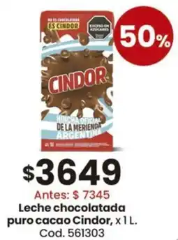 Coto Cindor leche chocolatada puro cacao oferta
