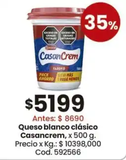 Coto Casancrem queso blanco clásic oferta