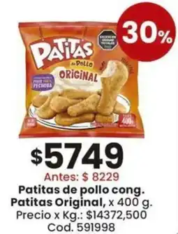 Coto Patitas original patitas de pollo cong. oferta