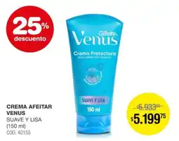 Atomo Conviene Gillette venus crema afeitar suave y lisa oferta