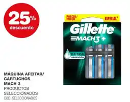 Atomo Conviene Gillette mach 3 máquina afeitar/ cartuchos oferta