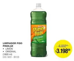 Atomo Conviene Pinoluz limpiador piso oferta