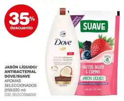 Atomo Conviene Dove/suave jabón líquido/ antibacterial aromas seleccionados oferta