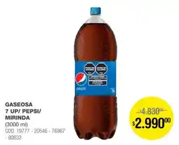 Atomo Conviene 7 up/ pepsi/ mirinda gaseosa oferta