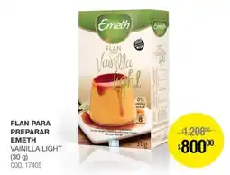 Atomo Conviene Emeth flan para preparar vainilla light oferta