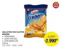 Atomo Conviene Smams galletas sin gluten oferta
