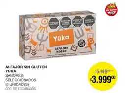 Atomo Conviene Yüka alfajor sin gluten sabores seleccionados oferta