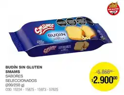 Atomo Conviene Smams budín sin gluten sabores seleccionados oferta
