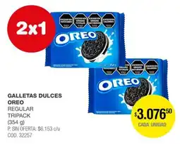 Atomo Conviene Oreo galletas dulces regular tripack oferta