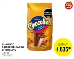 Atomo Conviene Lavirginia alimento a base de cacao chocolino oferta