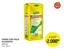 Atomo Conviene Playadito yerba con palo oferta