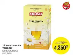 Atomo Conviene Taragüi té manzanilla oferta