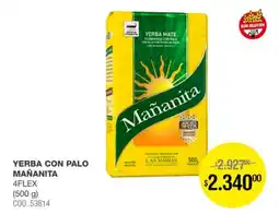 Atomo Conviene Mañanita yerba mate elaborada con palo oferta