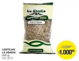 Atomo Conviene La abadía lentejas oferta