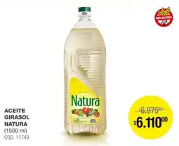 Atomo Conviene Natura aceite girasol oferta