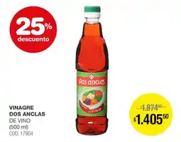 Atomo Conviene Dos anclas vinagre de vino oferta