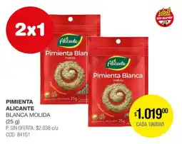 Atomo Conviene Alicante pimienta blanca molida oferta