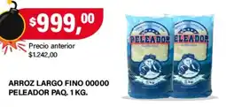 Supermercados Damesco Peleador arroz largo fino 00000 paq. oferta