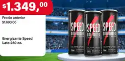 Supermercados Damesco Speed energizante lata oferta