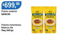 Supermercados Damesco Molinos Ala Polenta Instantánea paq oferta