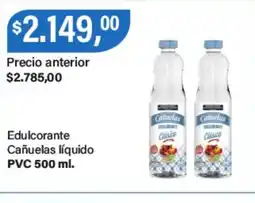 Supermercados Damesco Cañuelas edulcorante líquido PVC oferta