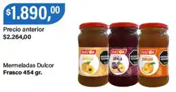 Supermercados Damesco Dulcor mermeladas frasco oferta