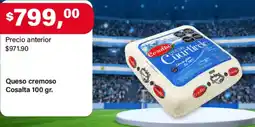 Supermercados Damesco Cosalta queso cremoso oferta