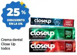 Supermercados Damesco Close up crema dental todos oferta