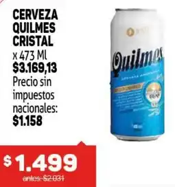 Makro Quilmes cerveza cristal oferta