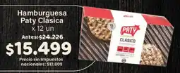 Makro Paty hamburguesa clásica oferta