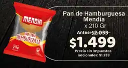 Makro Mendia pan de hamburguesa oferta