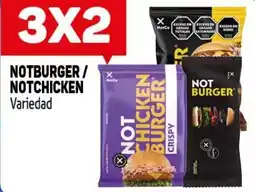Makro Notburger/ notchicken variedad oferta