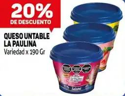 Makro La paulina queso untable variedad oferta