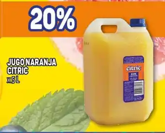 Makro Citric jugo naranja oferta