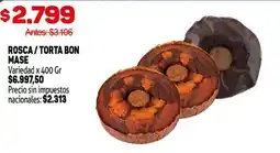 Makro Rosca/torta bon mase variedad oferta