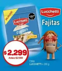 Makro Lucchetti fjitas oferta