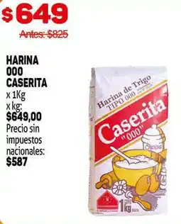 Makro Caserita harina 000 oferta