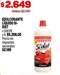 Makro Si- diet edulcorante líquido oferta