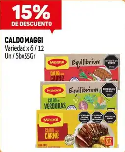 Makro Maggi caldo variedad oferta