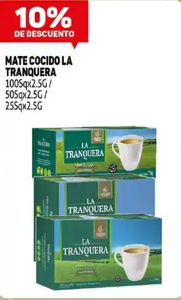 Makro La tranquera mate cocido oferta