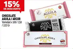 Makro Aguila / arcor chocolate variedad oferta