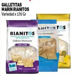 Makro Galletitas marin rianitos variedad oferta