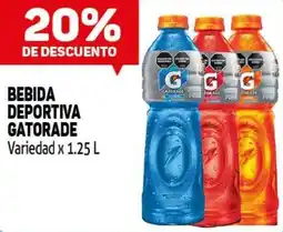 Makro Gatorade bebida deportiva variedad oferta