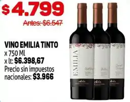Makro Emilia vino tinto oferta