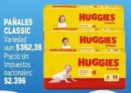 Makro Huggies pañales classic variedad oferta