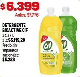 Makro Cif detergente bioactive oferta