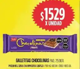 Supermercados Vea Chocolinas galletitas paq. oferta